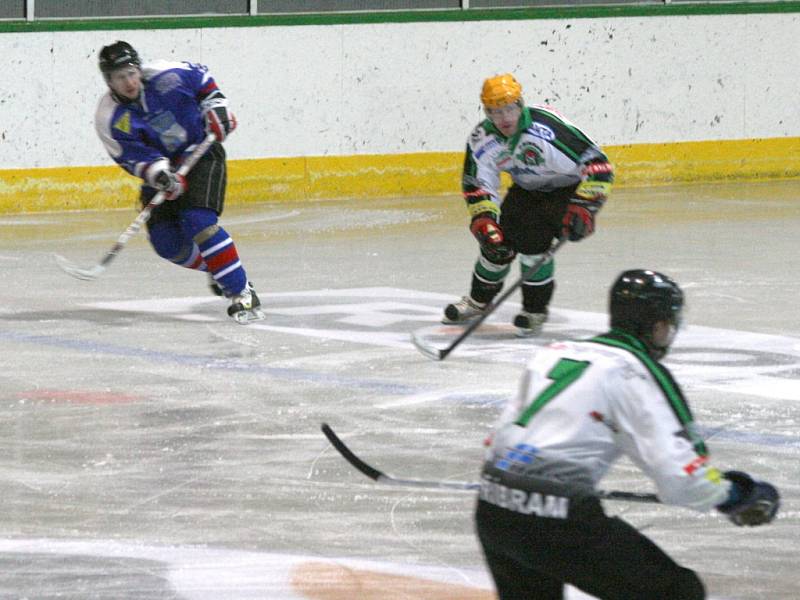 Krajská liga: HC Příbram - Vlašim.