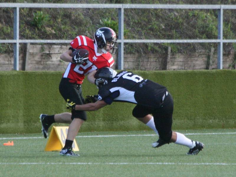 2. liga juniorů: Příbram Bobcats - Ústí nad Labem Blades.