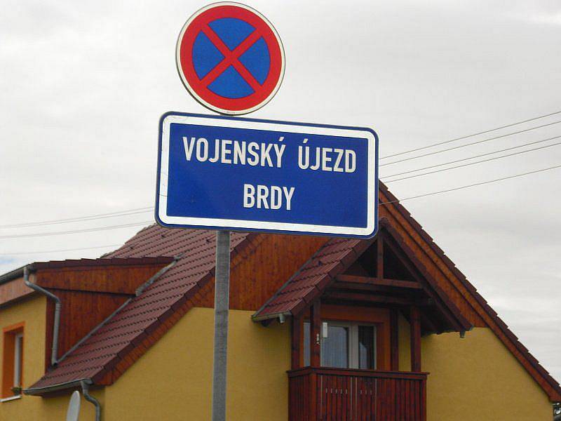 Vojenský újezd Brdy.