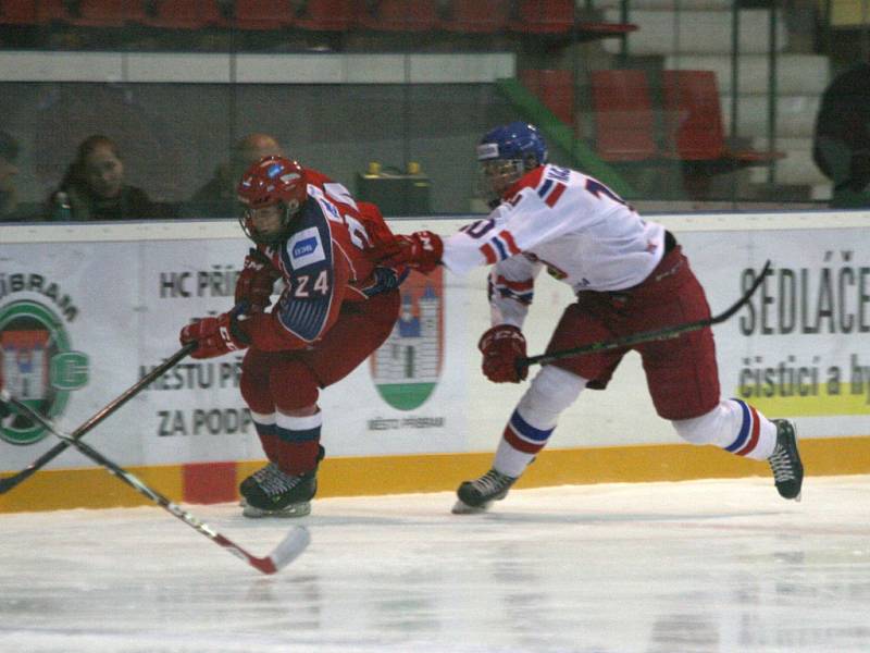 Mezistátní zápas U18 v Příbrami: ČR - Rusko.