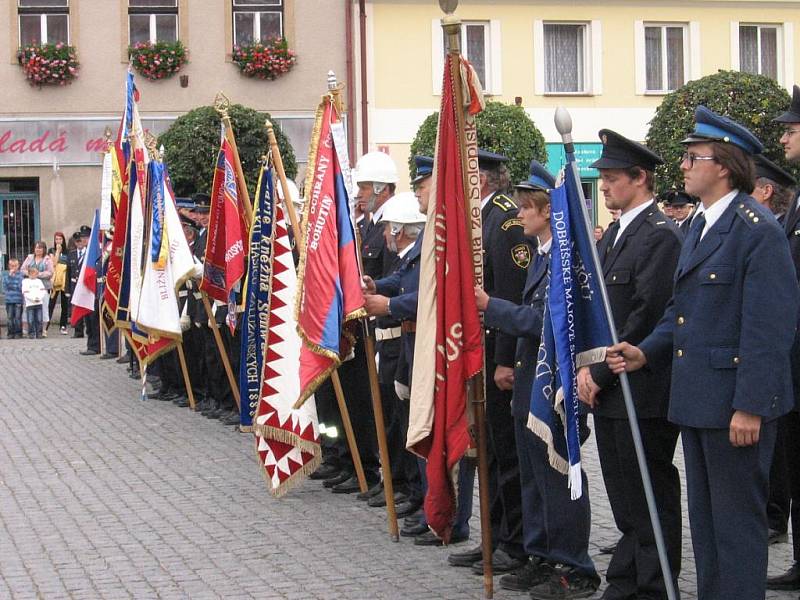 Oslavy 130. výročí založení sboru dobrovolných hasičů v Březnici.