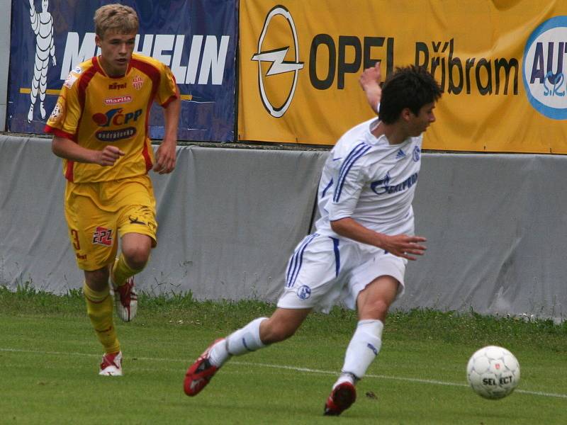 Mezinárodní utkání žáků U15: Marila Příbram - Schalke (1:5).