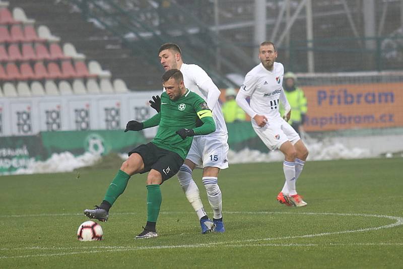 V 17. kole FORTUNA:LIGY prohrála Příbram s Baníkem Ostrava 0:2.