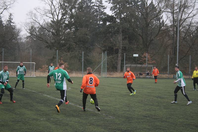 Přípravné utkání MFK Dobříš - Podlesí 5:1.