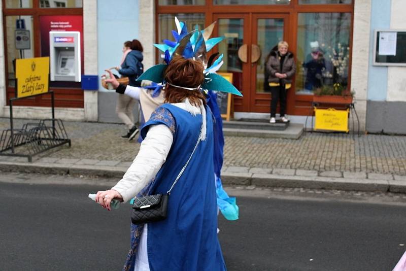 Sobotní masopustní průvod zahájil v Březnici čtyřicetidenní půst.