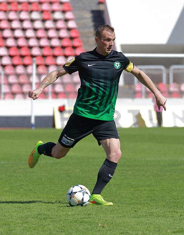 Utkání FNL Olympia Praha - 1. FK Příbram 2:2.