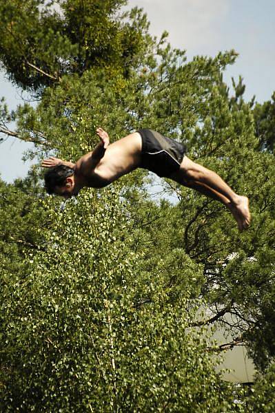 Highjump se v hřiměždickém lomu letos konal už pojedenácté.