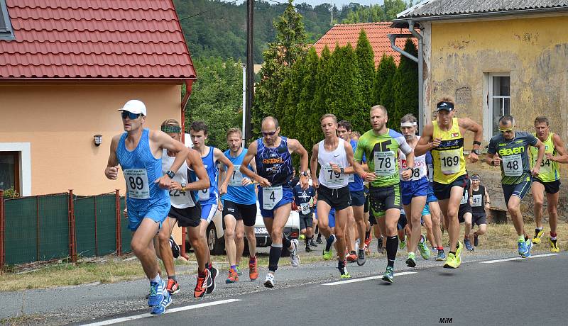 Již posedmnácté se konal v neděli 7. července běh do vrchu Lochovice - Plešivec.