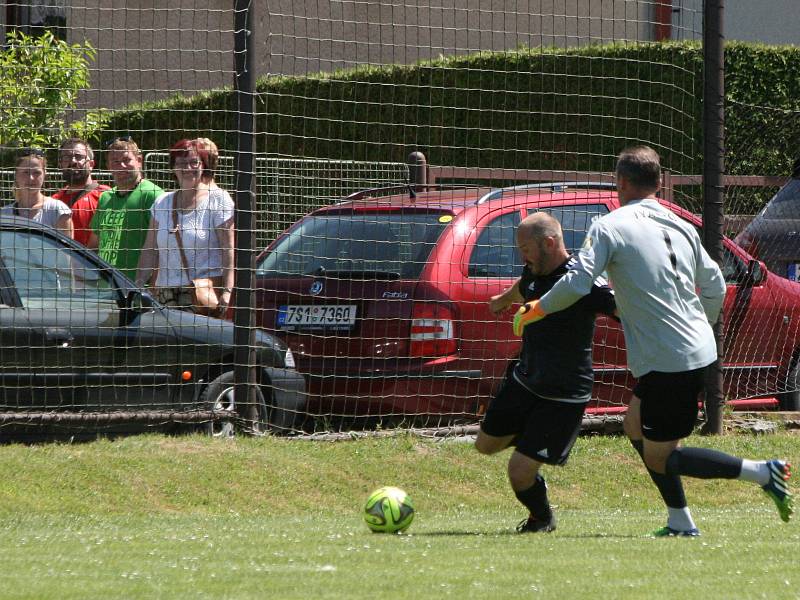 Z exhibičního utkání SG Dublovice - Sigi team.