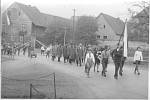 Výsadba lípy v roce 1968 v Mutějovicích. Strom bude v brzké době zařazen na mapu Stromů svobody.