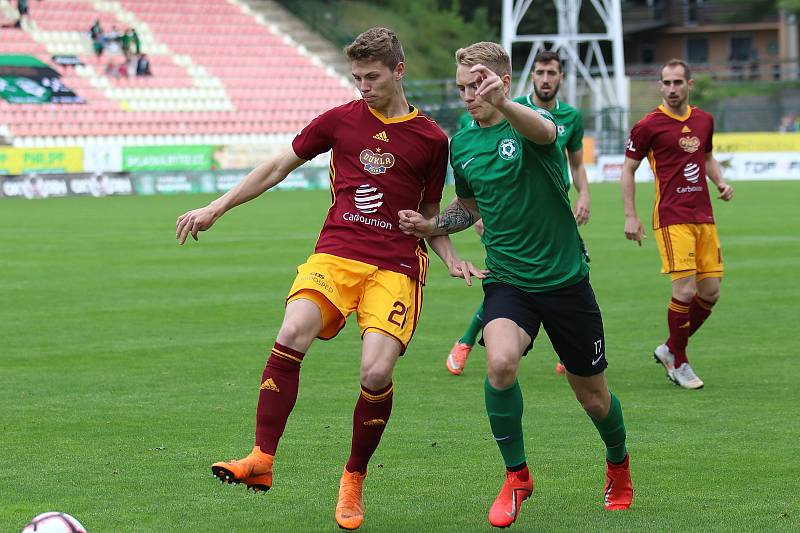 1. FK Příbram - Dukla Praha 3:2.