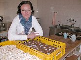 Cukrářka Andrea Žižková ve své výrobně, kterou považuje za splněný sen.