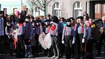 V sobotu odpoledne patřilo centrum Březnice masopustnímu reji masek.