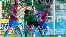 Zápas 29. kola FORTUNA:LIGY 1. FK Příbram - FC Viktoria Plzeň 1:1.