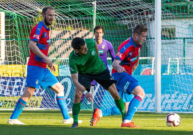 Zápas 29. kola FORTUNA:LIGY 1. FK Příbram - FC Viktoria Plzeň 1:1.