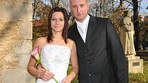 V pátek 22. října v 10.30 hodin si v Zámečku v Příbrami řekli své ano Andrea Tomková a  Martin Štětka.