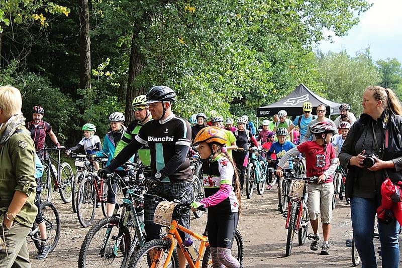 Pátý ročník MTB maratonu Brdmanův pařez pro amatérské cyklisty.