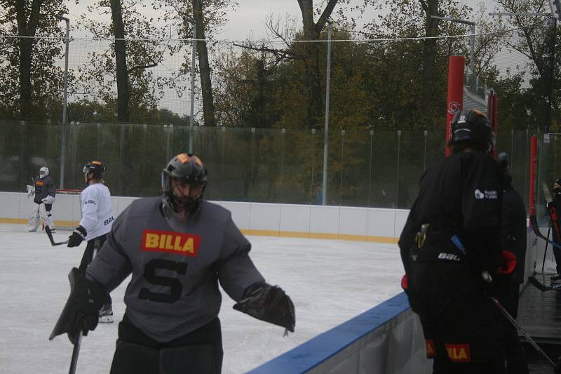 Trénink HC Sparta Praha v Dobříši.