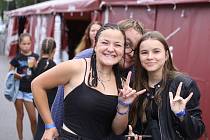 Rožmitálský rockfest v pátek 25. srpna 2023.