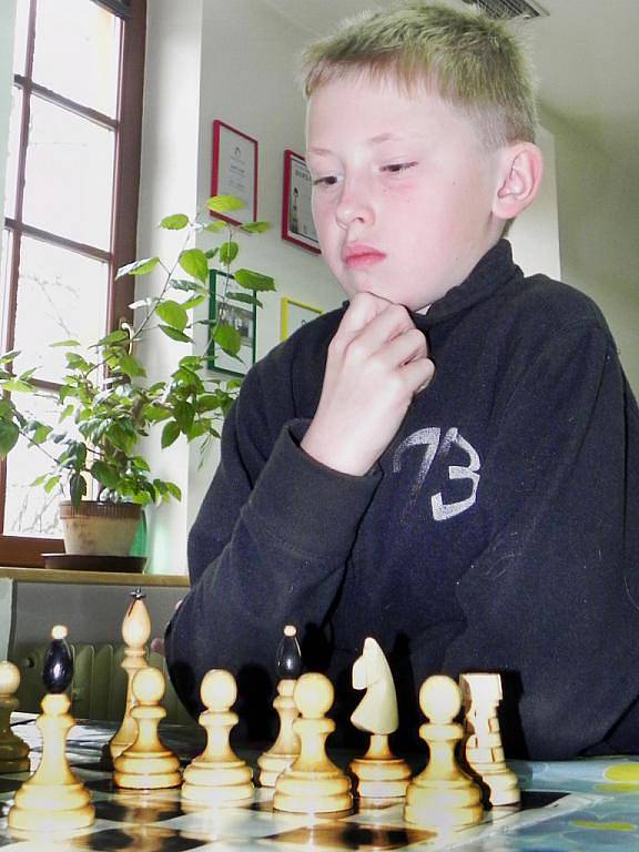 V Jincích se konal turnaj šachových nadějí - Dominik Civín.