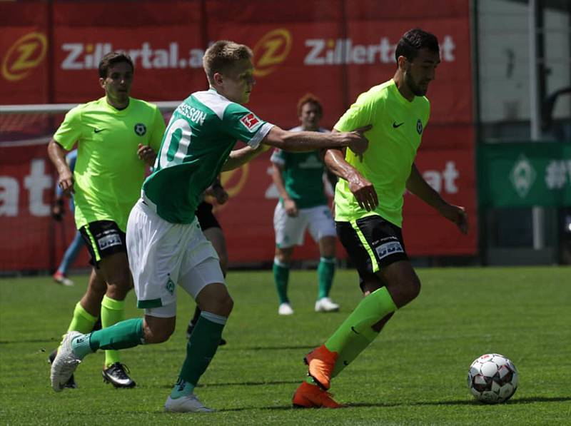 Přípravné utkání 1. FK Příbram - Werder Brémy 1:1.