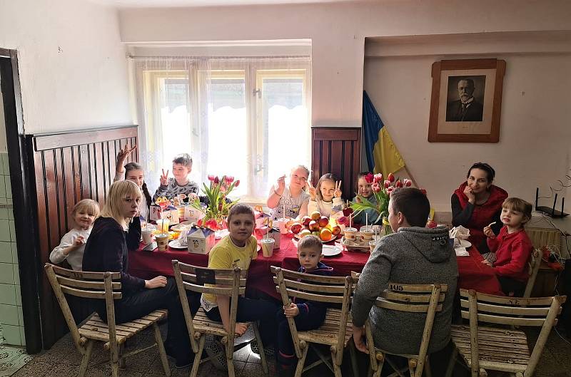 TJ Sokol Malá Hraštice pomáhá uprchlíkům z Ukrajiny.