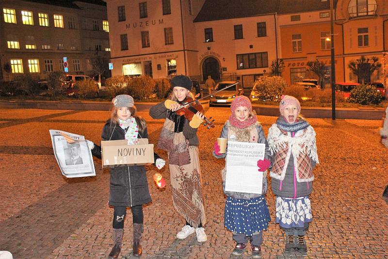 Sedlčanské muzeum spolupořádalo akci Oslavy 100 let vzniku Československé republiky v Sedlčanech.