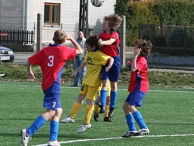 Meziokresní soutěž žákovských výběrů U13: OFS Benešov (žlutí) - OFS Příbram 1:1