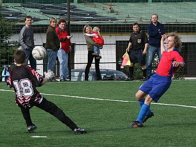 Meziokresní soutěž žákovských výběrů U13: OFS Benešov (žlutí) - OFS Příbram 1:1