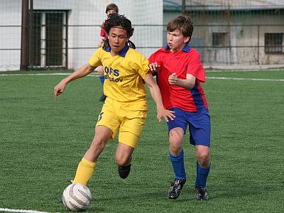 Meziokresní soutěž žákovských výběrů U13: OFS Benešov (žlutí) - OFS Příbram 1:1