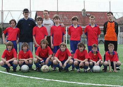 Meziokresní soutěž žákovských výběrů U13: OFS Benešov (žlutí) - OFS Příbram 1:1