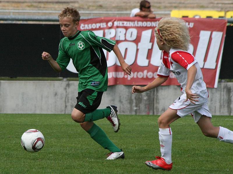 Danone Cup: Příbram - Slavia (2:0).