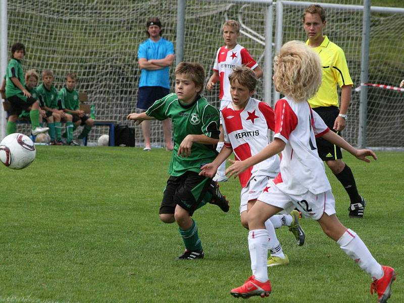 Danone Cup: Příbram - Slavia (2:0).