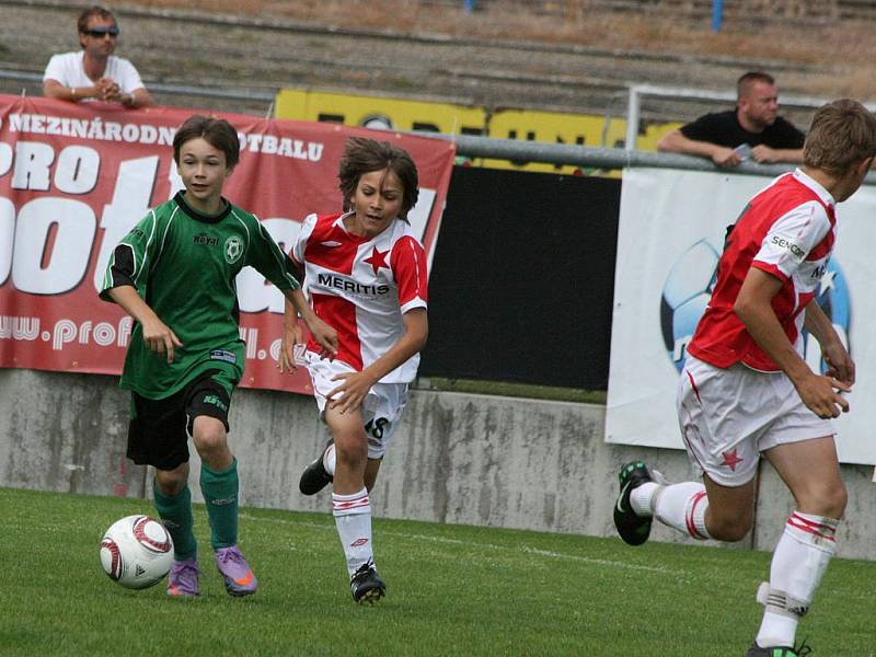 Danone Cup: Příbram - Slavia (2:0).