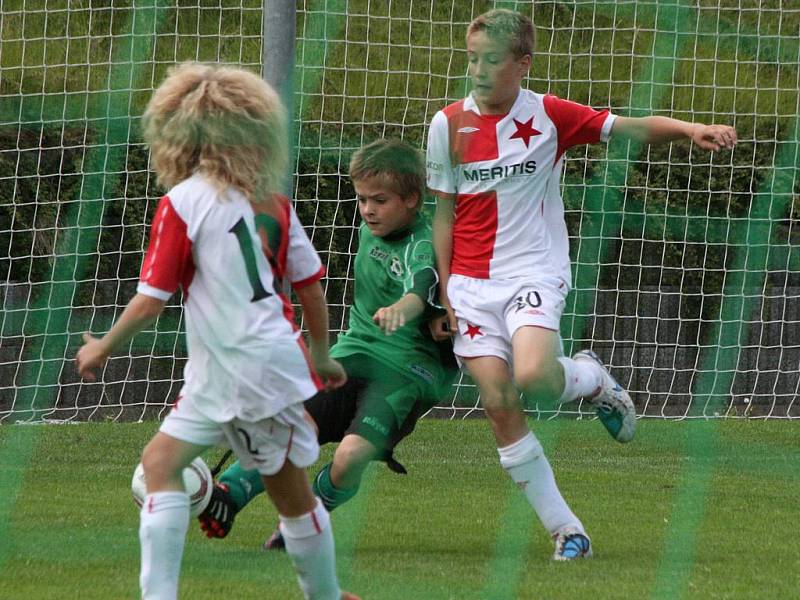 Danone Cup: Příbram - Slavia (2:0).