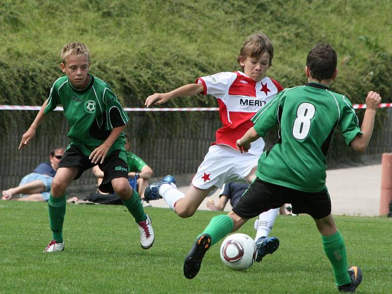 Danone Cup: Příbram - Slavia (2:0).