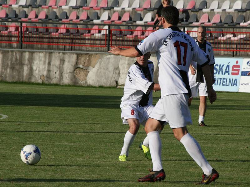 Oslavy 120 let SK SPARTAK Příbram. Zápas starých gard.