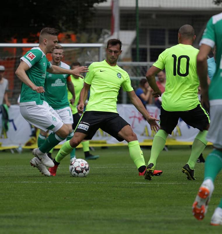 Přípravné utkání 1. FK Příbram - Werder Brémy 1:1.