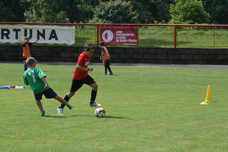 Letní turnaj mládeže OFS Příbram, který se konal v Dobříši.