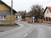 Oprava silnice ve Vranovicích.
