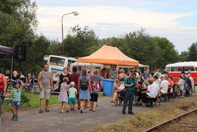 V Rožmitále si připomněli 121 let existence místní železnice a 10. výročí Podbrdského muzea.