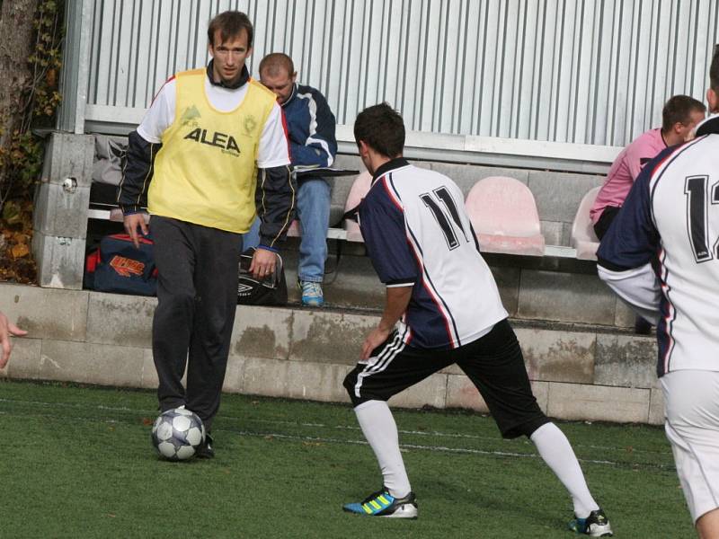 Malý fotbal, 1. liga: Botafogo - Rychlý válec.