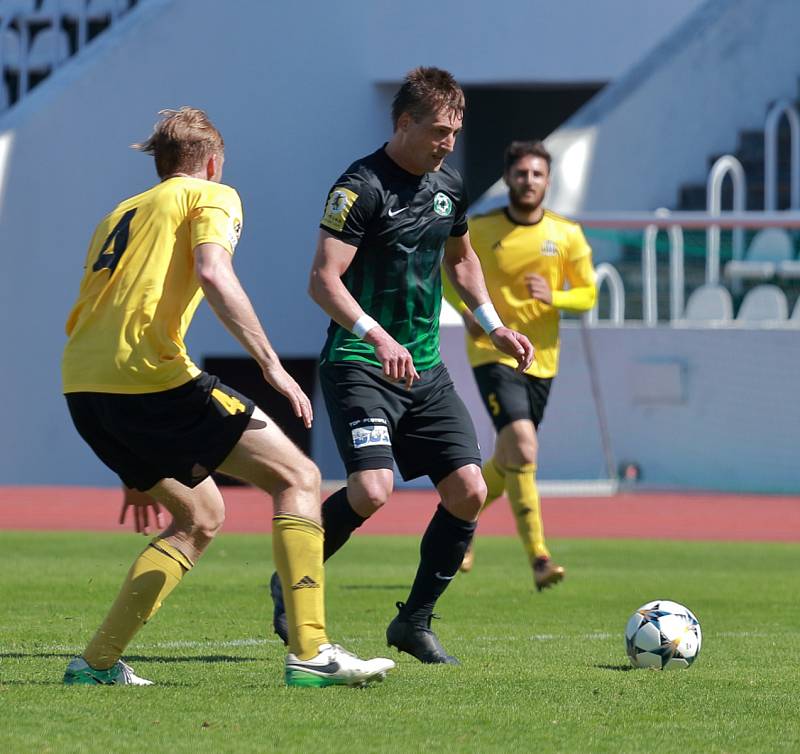 Utkání FNL Olympia Praha - 1. FK Příbram 2:2.