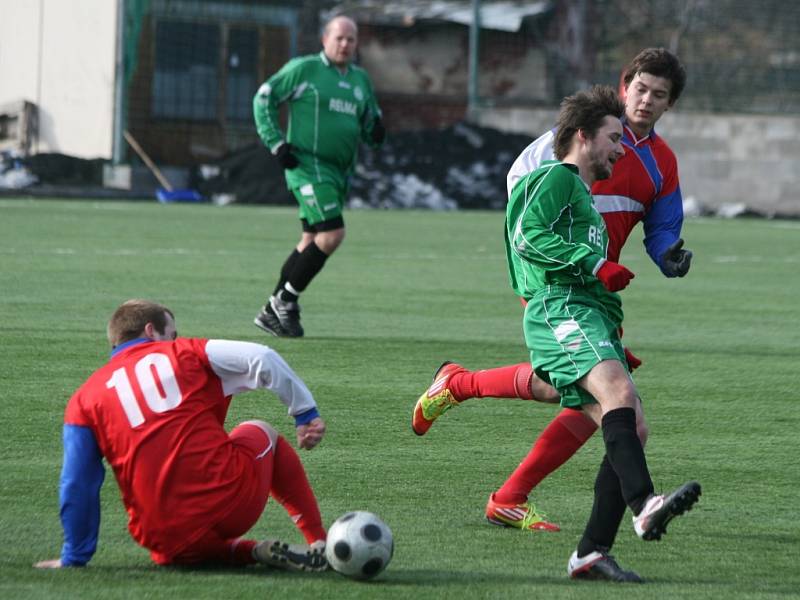 Semifinále poháru: Sp. Příbram B - N. Knín B.