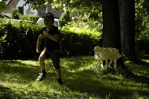 Antické hry v březnickém městském parku