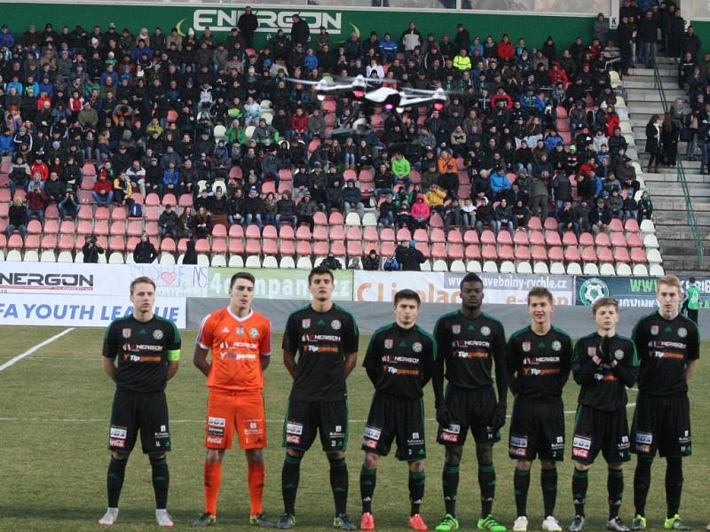 Osmifinále UEFA Youth League: 1.FK Příbram - Benfica Lisabon.