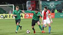 Zápas 25. kola FORTUNA:LIGY 1. FK Příbram - Slavia Praha 0:2.