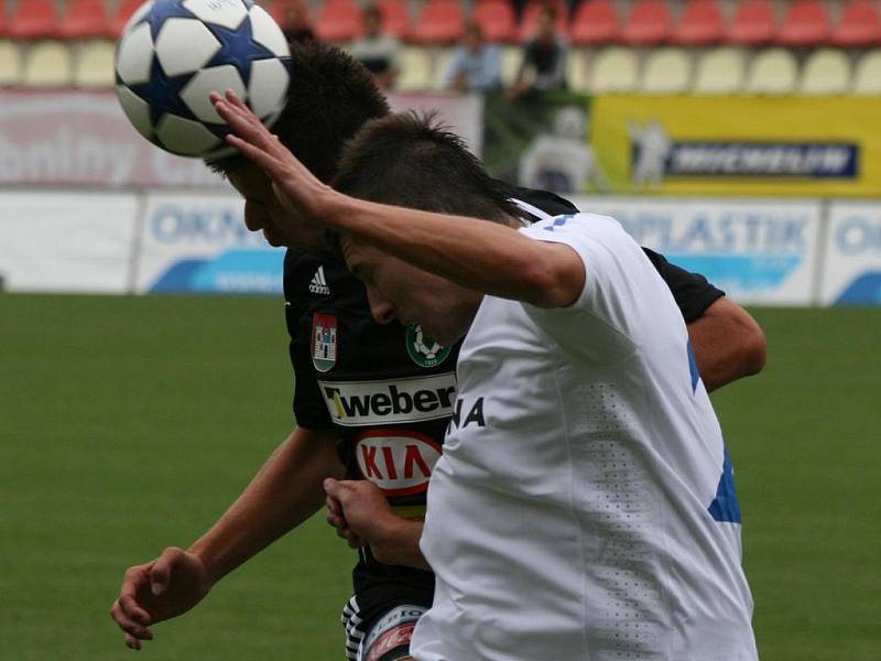 1. kolo Gambrinus ligy 10/11: Příbram - Ostrava (0:0).