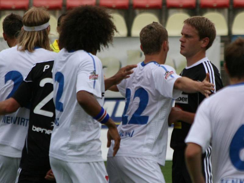 1. kolo Gambrinus ligy 10/11: Příbram - Ostrava (0:0).