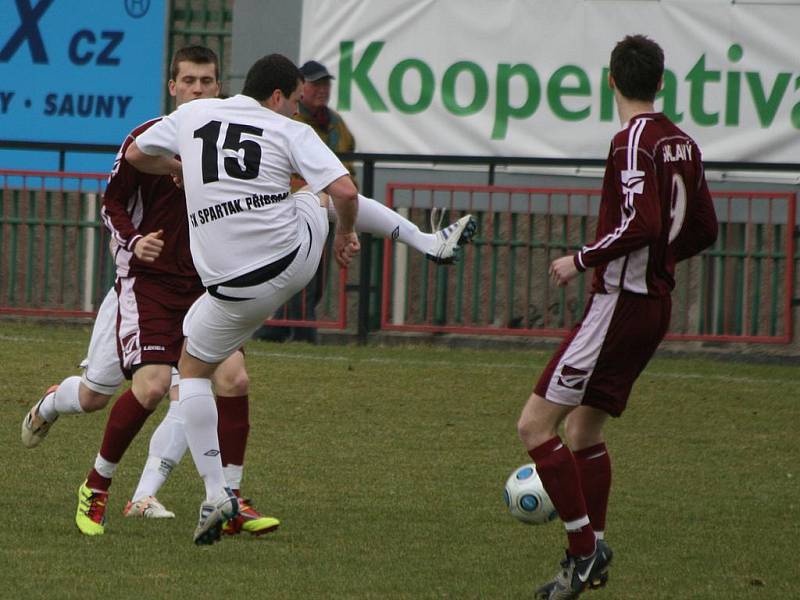 I. A třída: Sp. Příbram - Slaný (3:2).